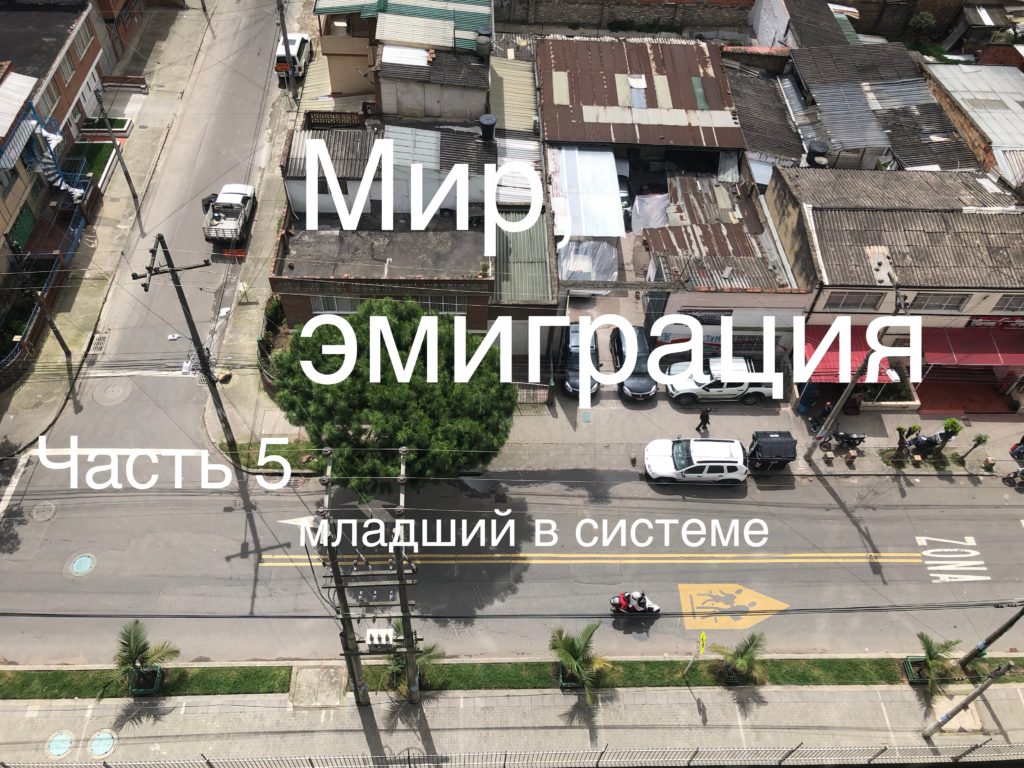 Поиск опоры в новом обществе у эмигранта - положение младшего в системе (по Хеллингеру).